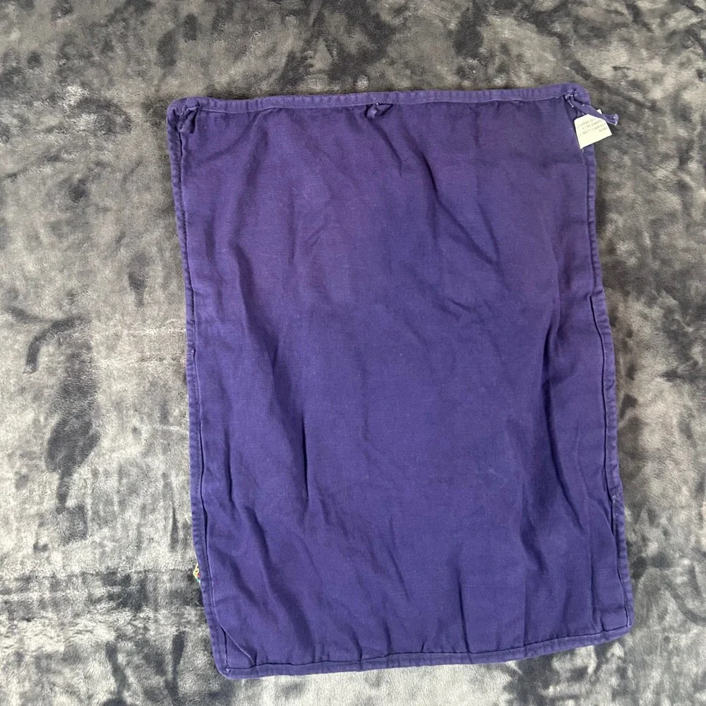 Unbranded Wall Hanging Organizer Kids OS Purple Embroidered Safari Animals